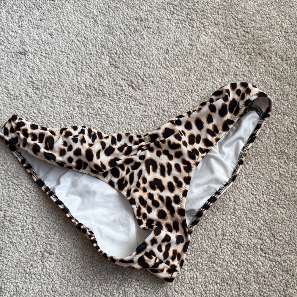 Victoria's Secret Leopard Print Bikini Bottom